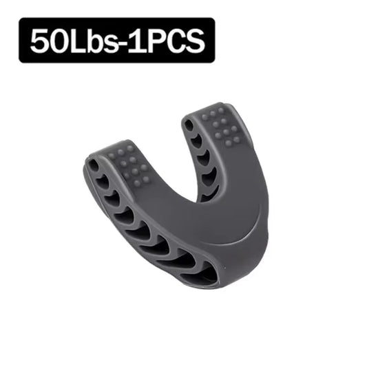 U Shape Jaw Exerciser New Facial Pop N Go Mouth Jawline Face Fitness Muscle Chew Ball Bite Breaker Training Equipment