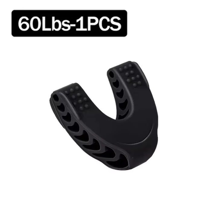 U Shape Jaw Exerciser New Facial Pop N Go Mouth Jawline Face Fitness Muscle Chew Ball Bite Breaker Training Equipment