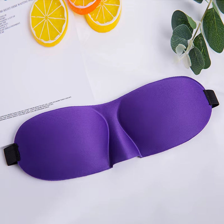 Upgraded Sleep Mask 3D Contoured Blackout Eye Mask for Sleeping with Adjustable Strap Soft Night Blindfold Eye Shades for Naps