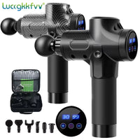 Massage Gun Deep Body Massager for Muscle Pain Relief Exercising Body and Relaxation Slimming Shaping Massager