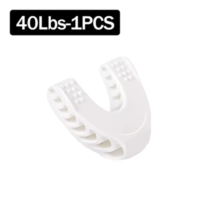 U Shape Jaw Exerciser New Facial Pop N Go Mouth Jawline Face Fitness Muscle Chew Ball Bite Breaker Training Equipment