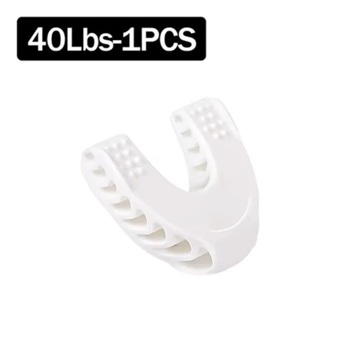 U Shape Jaw Exerciser New Facial Pop N Go Mouth Jawline Face Fitness Muscle Chew Ball Bite Breaker Training Equipment