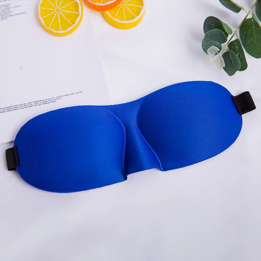 Upgraded Sleep Mask 3D Contoured Blackout Eye Mask for Sleeping with Adjustable Strap Soft Night Blindfold Eye Shades for Naps