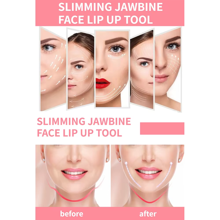 Silicone Thin Face Breathing Tool Jawline Jaw Muscle Exerciser Face Firming Masseter Muscle Trainer V-Shaped Thin Face Tools