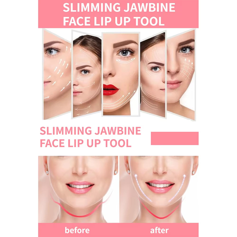 Silicone Thin Face Breathing Tool Jawline Jaw Muscle Exerciser Face Firming Masseter Muscle Trainer V-Shaped Thin Face Tools