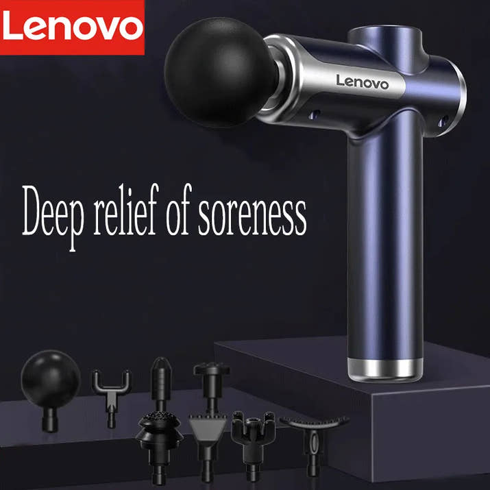 Brand Fascia Gun Deeply Relieves Muscle Soreness Fitness and Relaxation Equipment LED Touch Screen 8Massage Head Gifts
