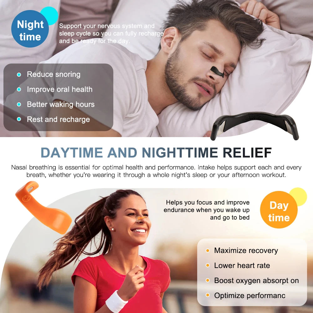 Sport Nasal Dilator Sleep Nasal Breathing Dilators Starter Kit Nose Breathe Strips Magnetic Nasal Strips Reduce Snoring