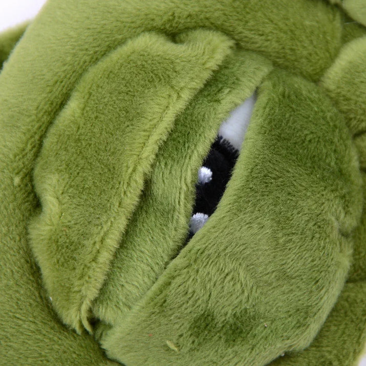 3D Sad Frog Sleep Mask Natural Sleeping Eyeshade Cover Shade Eye Patch Donna Uomo Soft Portable Blindfold Travel Eyepatch