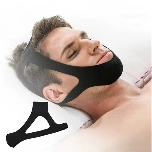 Anti-Snoring Band Open Mouth Breathing Corrective Anti-Snoring Chin Rest Sleep Open Mouth Rest